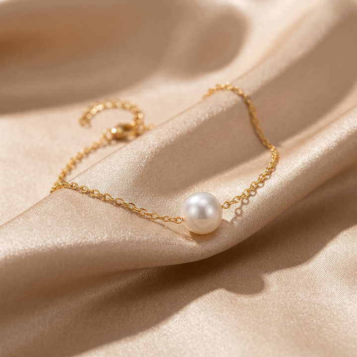 Golden Pearl Bracelet