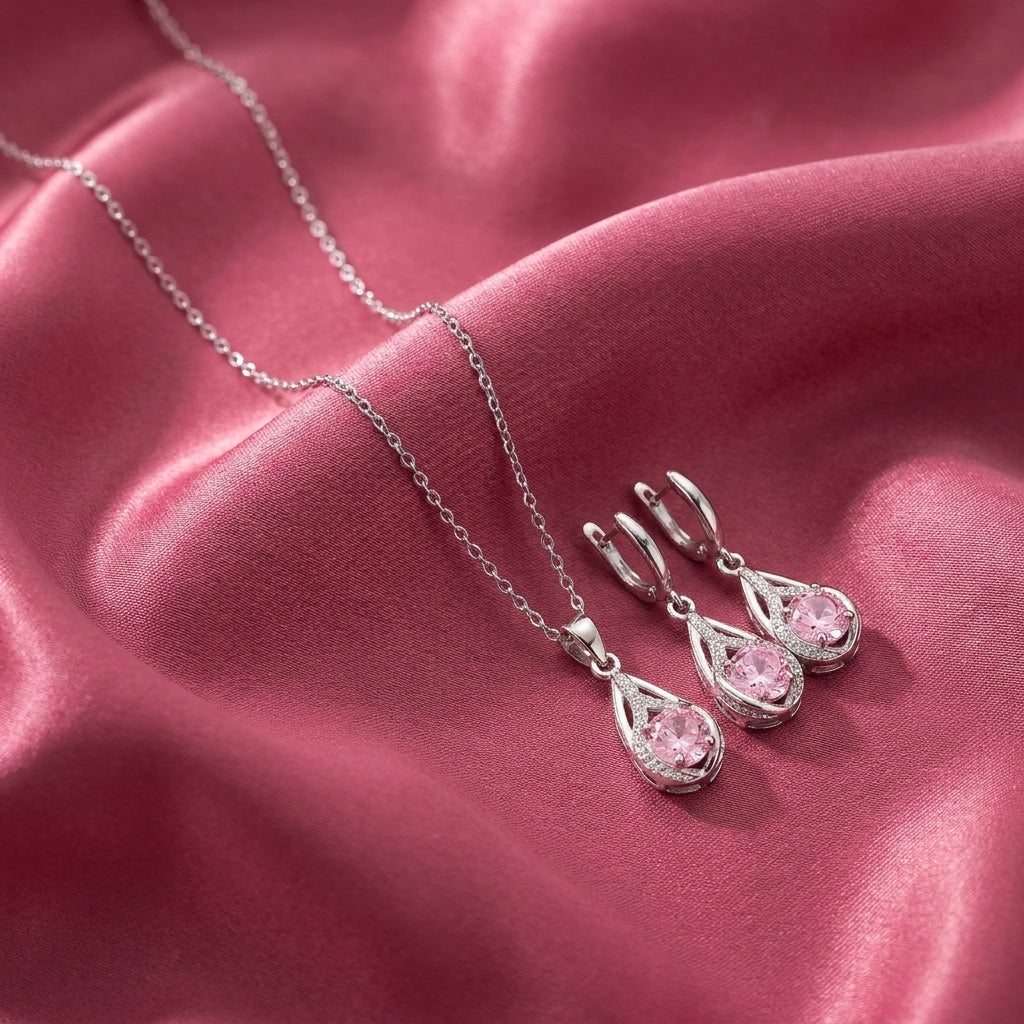 Rosalith Lumen Twist Jewelry Set