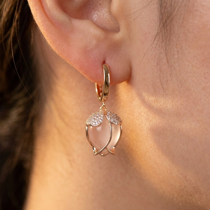Elegant Tulip Earrings