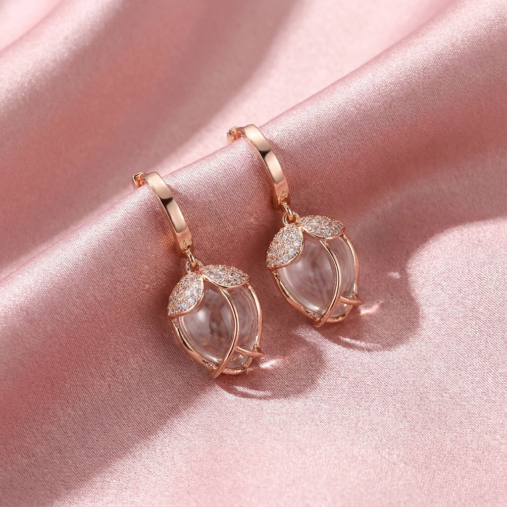 Elegant Tulip Earrings